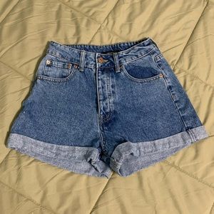 Forever 21 Blue Jean Shorts